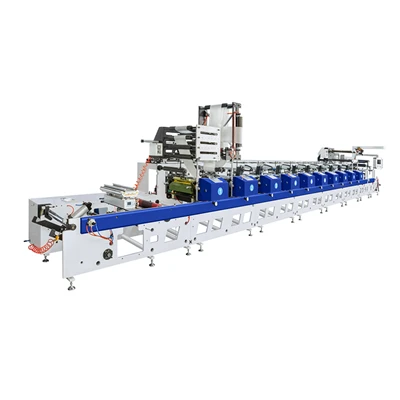 Puv servo Petal Unit Hom Flexo Printing Tshuab